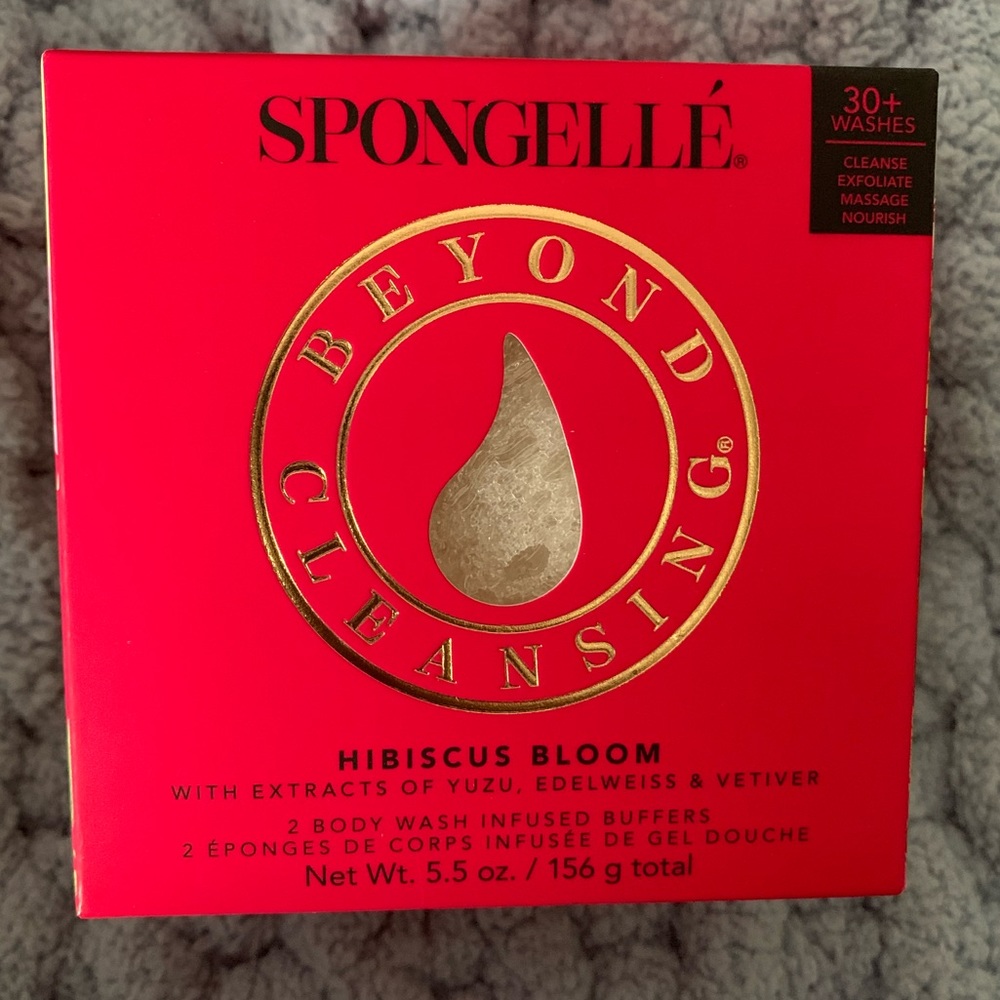 Two Spongelle Body Wash Infused Buffers